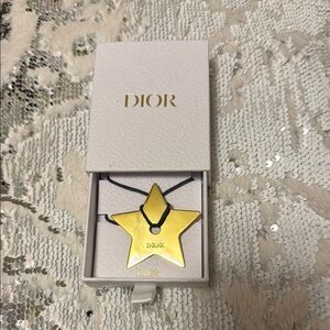 Dior Gold Star Charm NIB